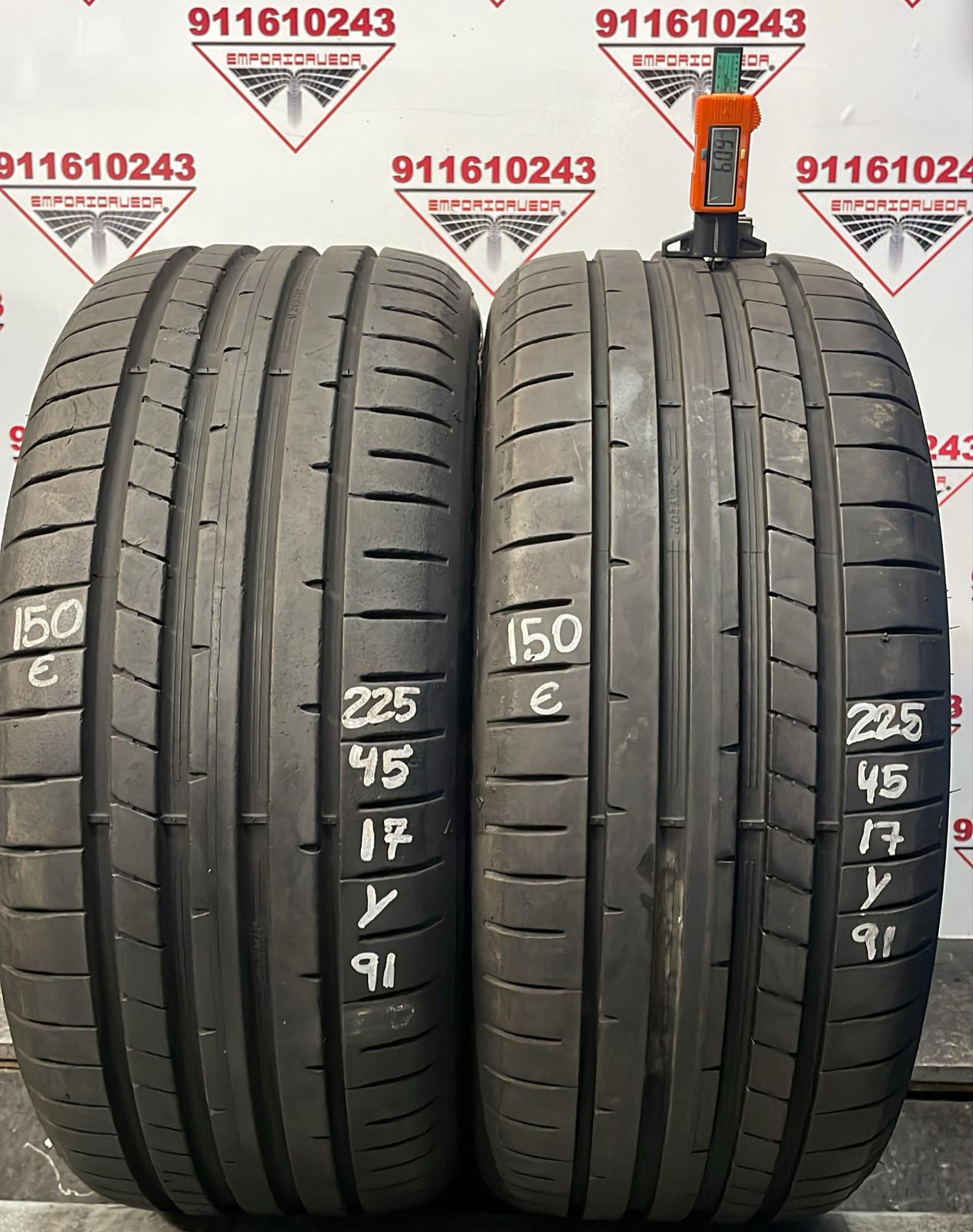 DUNLOP SPORT MAX RT USADO  225/45 R17 91 Y